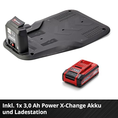 Einhell Akku-Rasenmäher GE-CM 18/33 Li Kit, 18 V, 33 cm Schnittbreite, bis 200 m², 30 L Fangkorb, inkl. 4,0 Ah Akku + Lader