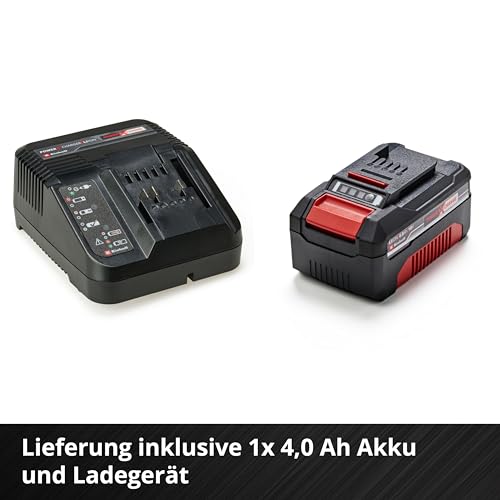 Einhell Akku-Rasenmäher GE-CM 18/33 Li Kit, 18 V, 33 cm Schnittbreite, bis 200 m², 30 L Fangkorb, inkl. 4,0 Ah Akku + Lader