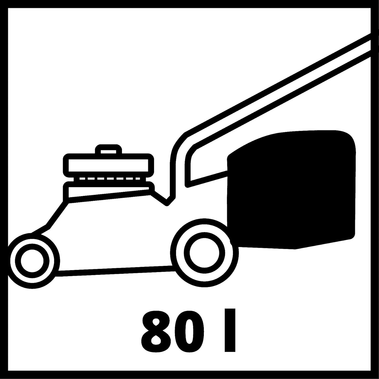 Einhell Benzin-Rasenmäher GC-PM 56/2 S HW (für 2.200 m², Frontbumper, OHV-Motor mit GT-Markengetriebe, Einhell Quick-Start-System, Vortex Technology Deck mit 5-in-1-Funktion)