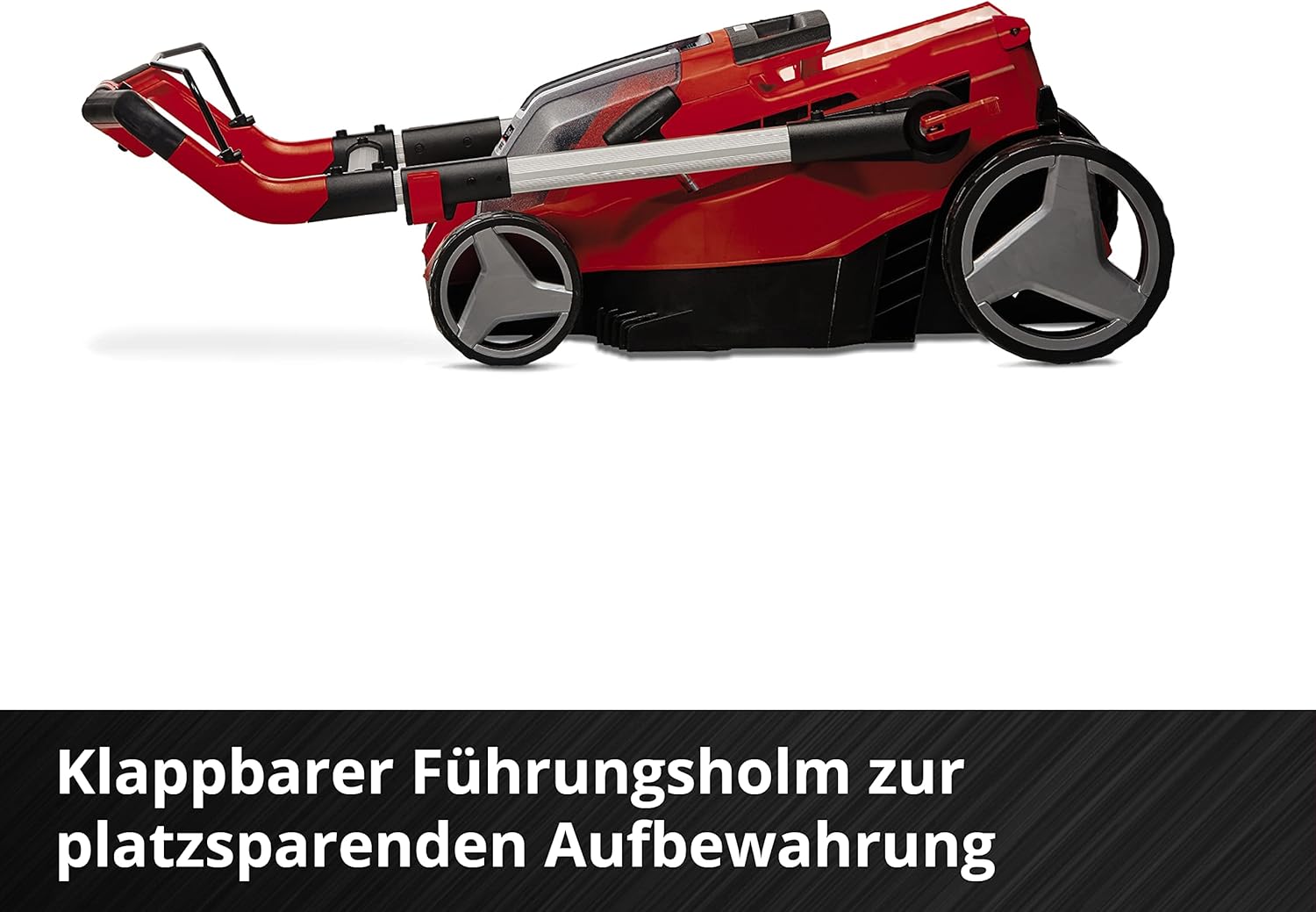 Einhell Akku-Rasenmäher RASARRO 36/38 Kit Power X-Change (36 V, 38 cm Schnittbreite, 450 m², Brushless, Mulchfunktion, 45L Fangkorb, inkl. 2x 4,0 Ah Akkus + Twincharger)