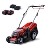 Einhell Akku-Rasenmäher GE-CM 36/36 Li Kit, 36 V, 36 cm Schnittbreite, Brushless, 40 L Fangkorb, 2x Akku + 2x Ladegerät